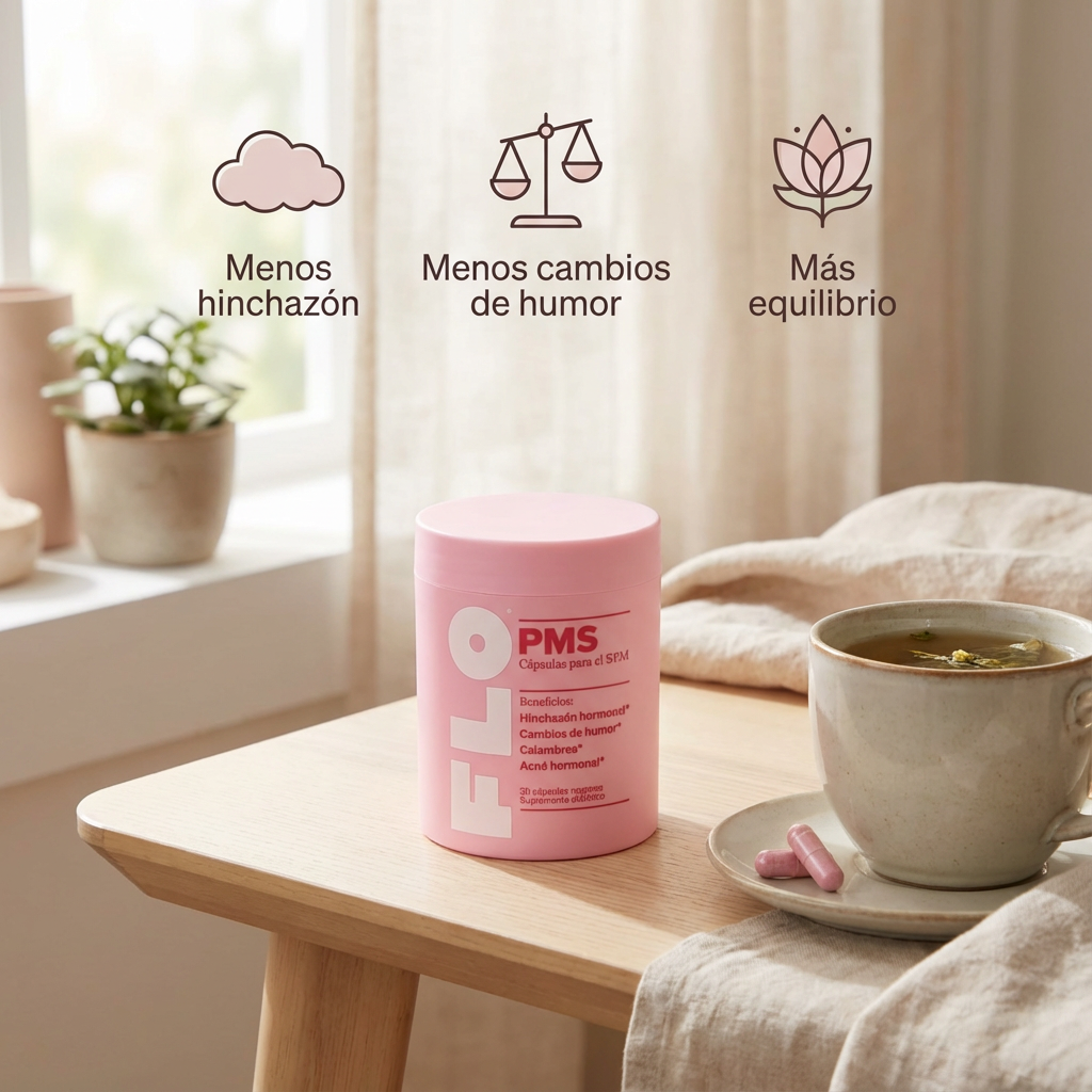 FLO® | Cápsulas para el Síndrome Premenstrual