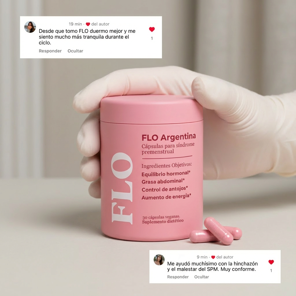 FLO® | Cápsulas para el Síndrome Premenstrual